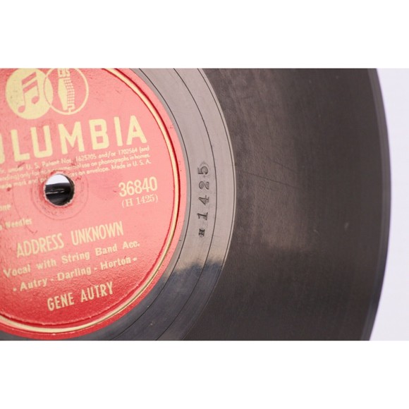 Gene Autry – Don't Hang Around Me Anymore / Address Unknown 78 rpm Record 36840 - Picture 14 of 16